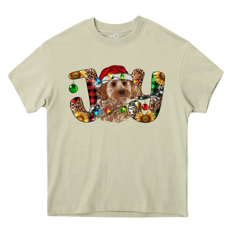 Cockapoo Christmas Joy Heavy Core Tee by RanaPortraitStore | Teevron
