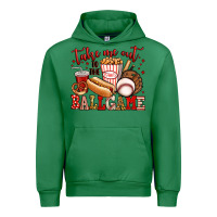 Emerald take me out to the ball game baseball Urban Hoodie - Jasminsmagicworld
