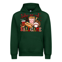 Forest Green take me out to the ball game baseball Urban Hoodie - Jasminsmagicworld