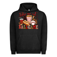 Pigment Black take me out to the ball game baseball Urban Hoodie - Jasminsmagicworld