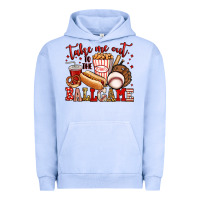 Pigment Grape Ice take me out to the ball game baseball Urban Hoodie - Jasminsmagicworld