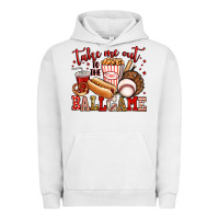 Pigment Lunar Rock take me out to the ball game baseball Urban Hoodie - Jasminsmagicworld