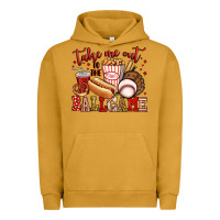 Pigment Peanut Butter take me out to the ball game baseball Urban Hoodie - Jasminsmagicworld