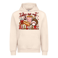 Sandshell take me out to the ball game baseball Urban Hoodie - Jasminsmagicworld