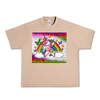 Burro LGBTQ Dabbbing Unicorn And Rainbow Tumbler Urban Heavy Tee - BundleAndBundleShop