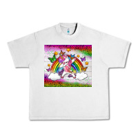 Lunar Rock LGBTQ Dabbbing Unicorn And Rainbow Tumbler Urban Heavy Tee - BundleAndBundleShop