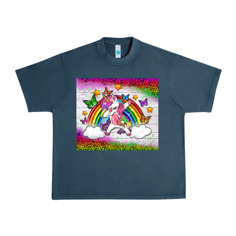 Lgbtq Dabbbing Unicorn And Rainbow Tumbler Urban Heavy Tee by BundleAndBundleShop | Teevron