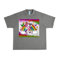 Tornado LGBTQ Dabbbing Unicorn And Rainbow Tumbler Urban Heavy Tee - BundleAndBundleShop