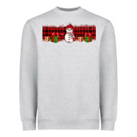Christmas Snowman Heavyweight Sweatshirt | Teevron