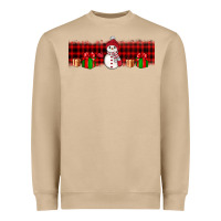 Mushroom Christmas snowman Heavyweight Sweatshirt - JahusDesignShop