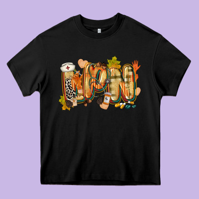 Fall Lpn Heavy Core Tee Designed By Cowgirlartshop