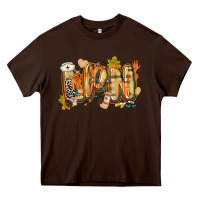 Chocolate Brown fall lpn Heavy Core Tee - CowGirlArtShop