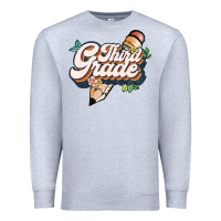 Heather Grey third grade Premium Sweatshirt - JahusDesignShop