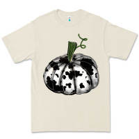 Bone watercolor cowhide halloween pumpkin Premium Tee - RanaPortraitStore