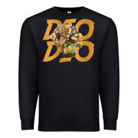 Black jojo bizarre Premium Sweatshirt - DesigneFamous