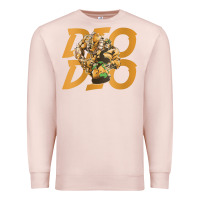 Pale Pink jojo bizarre Premium Sweatshirt - DesigneFamous