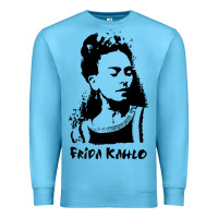 Ocean Blue frida kahlo Premium Sweatshirt - DesigneFamous