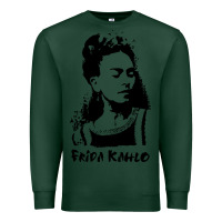 Sports Green frida kahlo Premium Sweatshirt - DesigneFamous