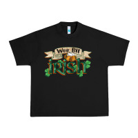 Black wee bit irish st patrick's day Urban Heavy Tee - FaDigitalArtStudio