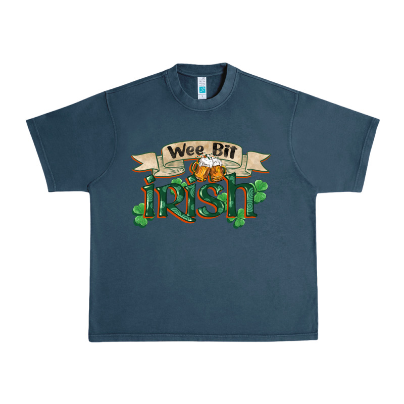 Wee Bit Irish St Patrick's Day Urban Heavy Tee by FaDigitalArtStudio | Teevron