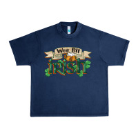 Navy wee bit irish st patrick's day Urban Heavy Tee - FaDigitalArtStudio