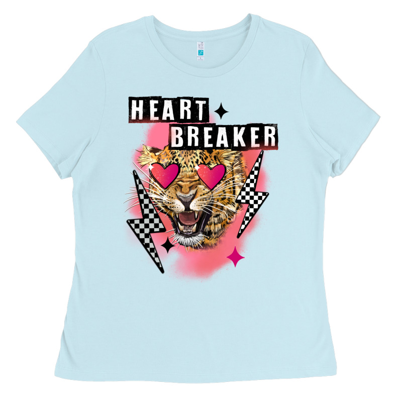 Heart Breaker Valentine's Day Ladies Tee by FaDigitalArtStudio | Teevron