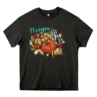 Asphalt happy fall Heavy Core Tee - CowGirlArtShop