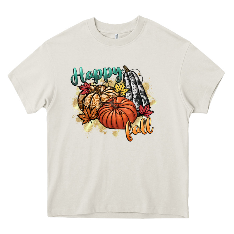 Happy Fall Heavy Core Tee by CowGirlArtShop | Teevron