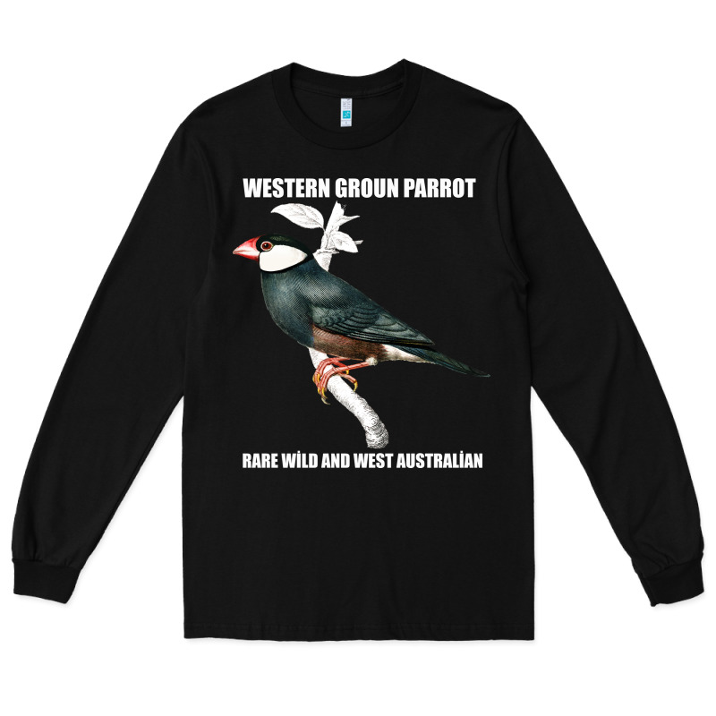 Western Ground Parrot Rare Wild And West Australian Long Sleeve Tee by Bettercallsaul | Teevron