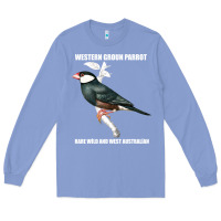 Colony Blue western ground parrot rare wild and west australian Long Sleeve Tee - Bettercallsaul