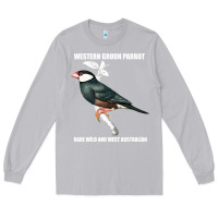 Moon Dust western ground parrot rare wild and west australian Long Sleeve Tee - Bettercallsaul