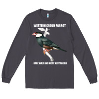 Smoke western ground parrot rare wild and west australian Long Sleeve Tee - Bettercallsaul