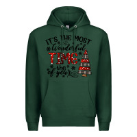 Sports Green IT THE MOST WONDERFUL TIME the of year Premium Hoodie - CowhideDigitalArt