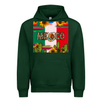 Forest Green Mexico Urban Hoodie - RanaPortraitStore
