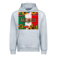 Heather Grey Mexico Urban Hoodie - RanaPortraitStore