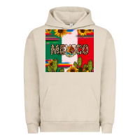 Pigment French Oak Mexico Urban Hoodie - RanaPortraitStore