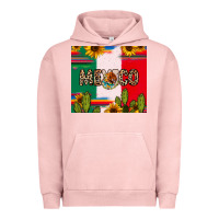 Pigment Salmon Mexico Urban Hoodie - RanaPortraitStore