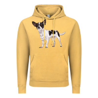 Vintage Mustard chihuahua Vintage Hoodie - LillyAllenDesigns