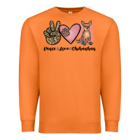 Carrot peace love chihuahua Premium Sweatshirt - JahusDesignShop