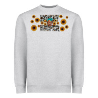 Heather Grey howdy heifer Heavyweight Sweatshirt - JahusDesignShop