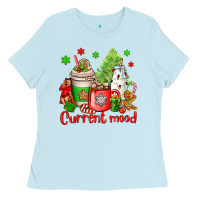 Current Mood Christmas Ladies Tee | Teevron