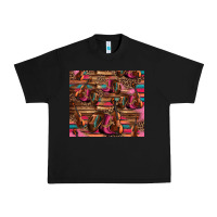 Black valentines day violin and cowboy boots country music Urban Heavy Tee - Jasminsmagicworld