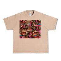 Burro valentines day violin and cowboy boots country music Urban Heavy Tee - Jasminsmagicworld