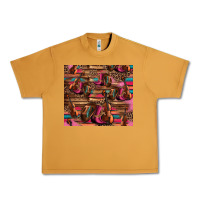 Peanut Butter valentines day violin and cowboy boots country music Urban Heavy Tee - Jasminsmagicworld