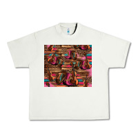 Pistachio valentines day violin and cowboy boots country music Urban Heavy Tee - Jasminsmagicworld