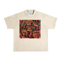 Sandshell valentines day violin and cowboy boots country music Urban Heavy Tee - Jasminsmagicworld