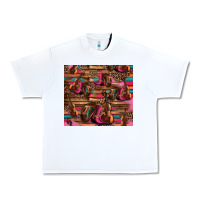 White valentines day violin and cowboy boots country music Urban Heavy Tee - Jasminsmagicworld