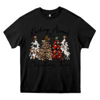 Black rocking around the christmas tree Heavy Core Tee - CowGirlArtShop