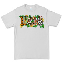 Dove Grey Western lucky St. Patrick's Day Premium Tee - CowGirlArtShop