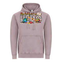 Vintage Zinc My Daddy is my Hero Teacher Vintage Hoodie - CowhideDigitalArt